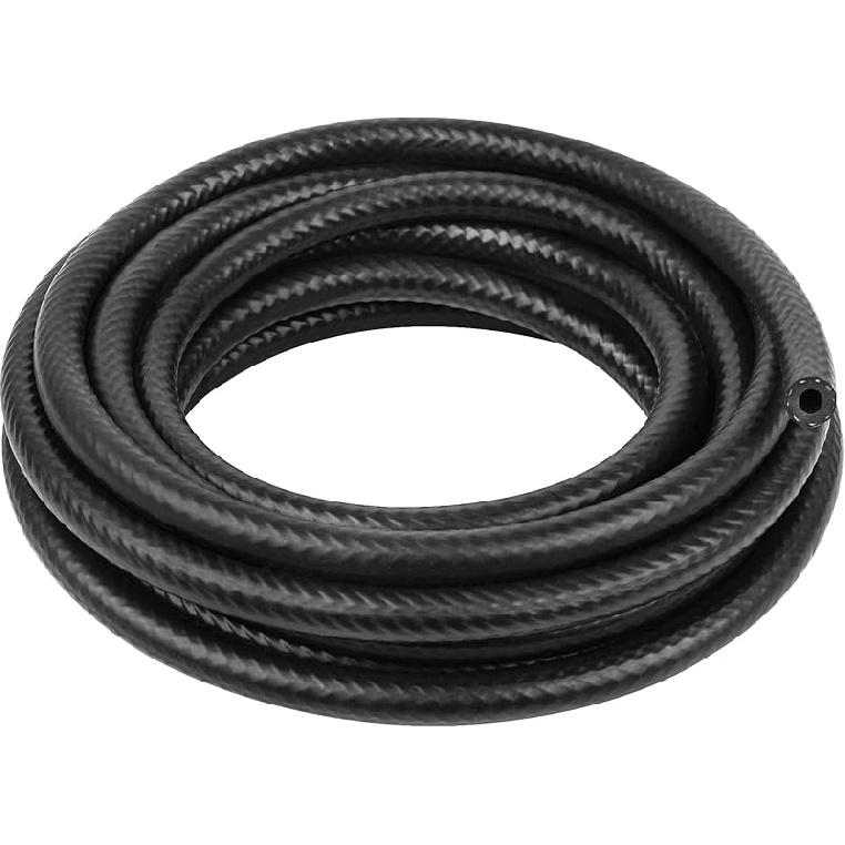 1/2 Inch (12Mm) ID Fuel Line Hose 10FT NBR Rubber Push Lock Hose High Pressure 300PSI For Automotive Fuel Systems Engines