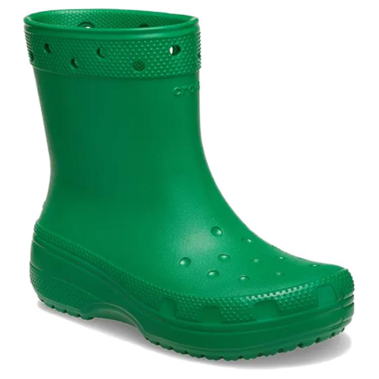 Crocs Comfortable Casual Rain Boots Women Boots Green 208363-3WH