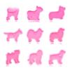 Dogs Silicone Resin Casting Molds for Keychain - Epoxy DIY Jewelry Craft Tool - Resin Jewelry Molds