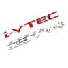 Car Sticker VTEC Emblem Decal for Honda  I VTEC Badge Fit Accord Odyssey CRV HRV Exterior Accessories Decoration