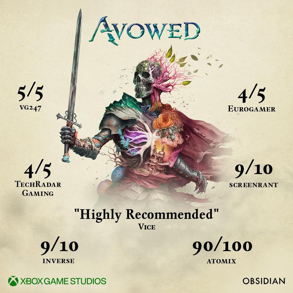 Avowed Premium Edition North Xbox Series X (Importert Amerika)