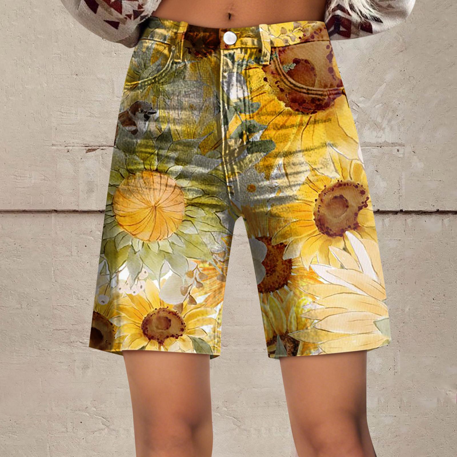 

Женские модные повседневные брюки, широкие брюки, шорты S