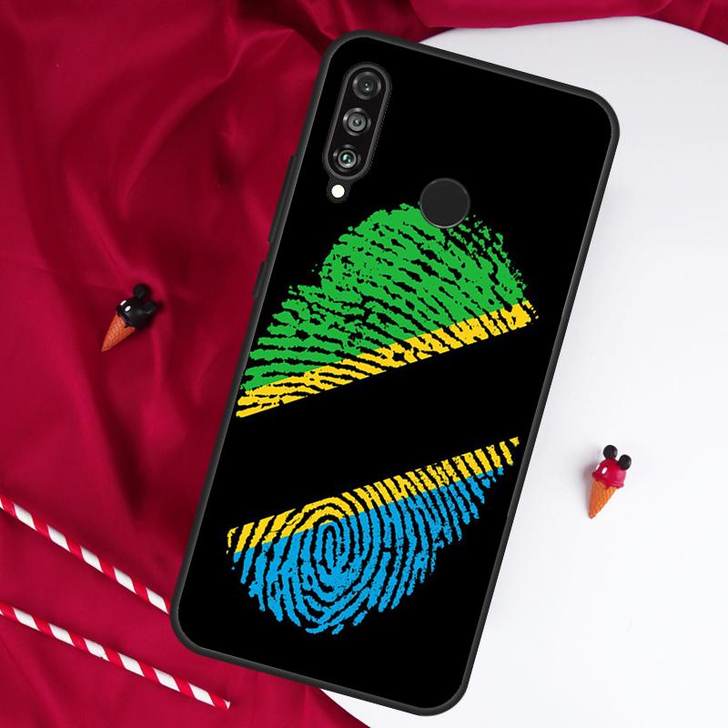 Tanzania National Flag For Huawei Nova Y61 Y91 Y73 Y72 Y90 Y70 Y60 12s 12i 11i 8i 9 10 SE P60 P30 Pro P40 Lite Case