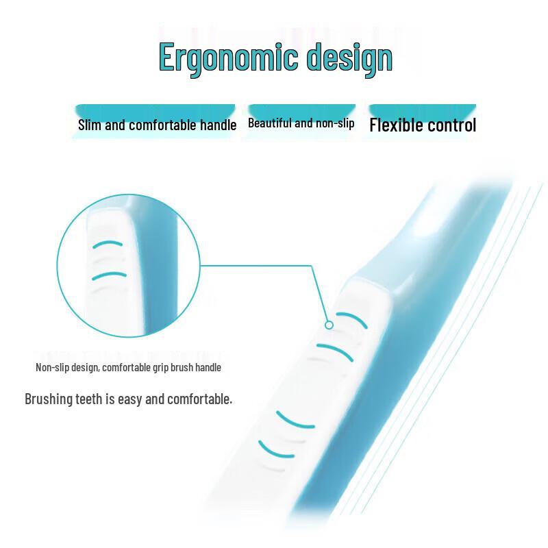 Dr. Ya Gum Care Iridescent Soft Bristle Toothbrush (5-Pack)