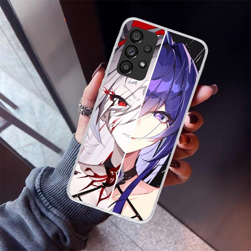 Honkai Star Rail Acheron Phone Case For Samsung Galaxy A17 A57 A37 A16 A26 A36 A56 A15 A25 A35 A55 A14 A13 A54 A53 A34 A24 A33 A