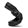 Half-drag leather shoes without heel casual lazy slippers breathable beanie shoes half-tray sandals