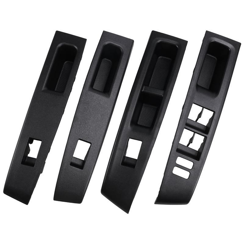 RHD For Toyota Vitz 2010 - 2014 Window Lift Control Switch Protection Cover Panel Frame 74231-52630-C0,74232-52570-C0-A09E
