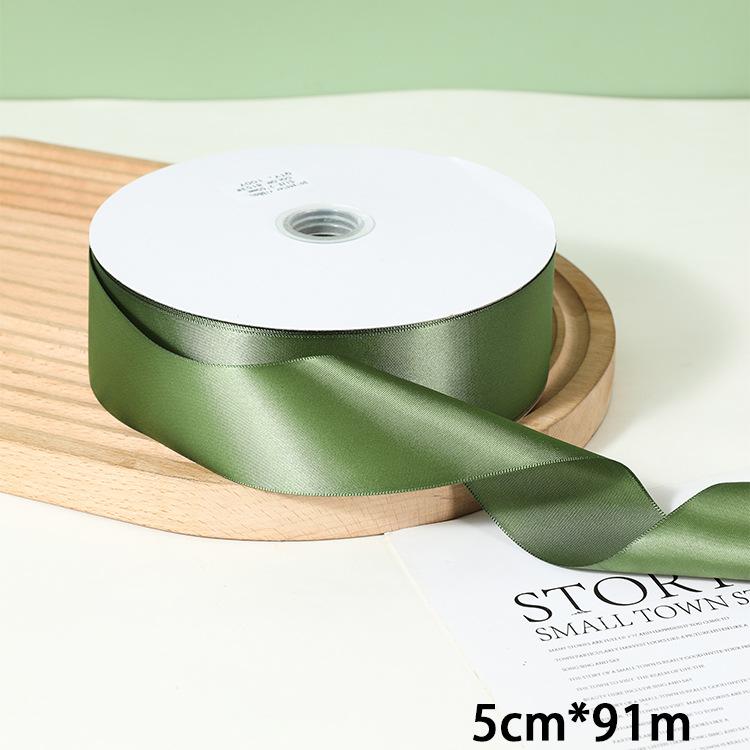 Quelle Olivgrün Geschenkverpackungsband Armeegrün Blumenverpackungsband Haaraccessoires Schleifenband