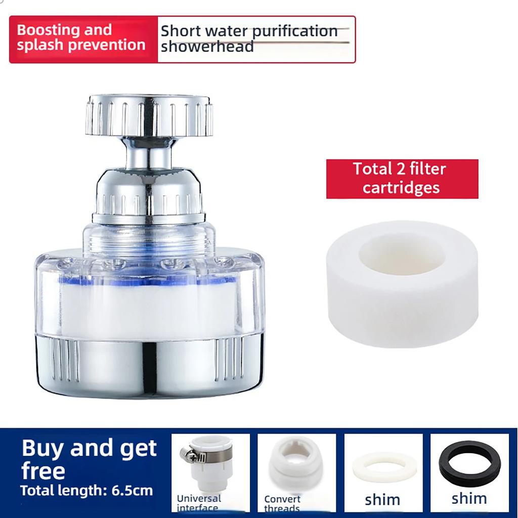 360 Degree Rotating Sink Filter Pressurized Faucet Aerator Extender Universal Bath Faucet Connector Bathroom Kitchen Accessories