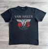 Van Halen Logo Tour Concert 1984 Black Unisex T-shirt Size S-5XL