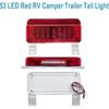 LED Trailer Lights, RV Tail Lights LED, RV Brake Lights, Brake Stop Turn Camper Tail Lights With Red Reflex Trailer Tail Lights