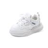 Mädchen Freizeitschuhe im College-Stil Weiß Frühling und Herbst Mesh Atmungsaktive Sportschuhe Jungen Rutschfeste Dad-Schuhe