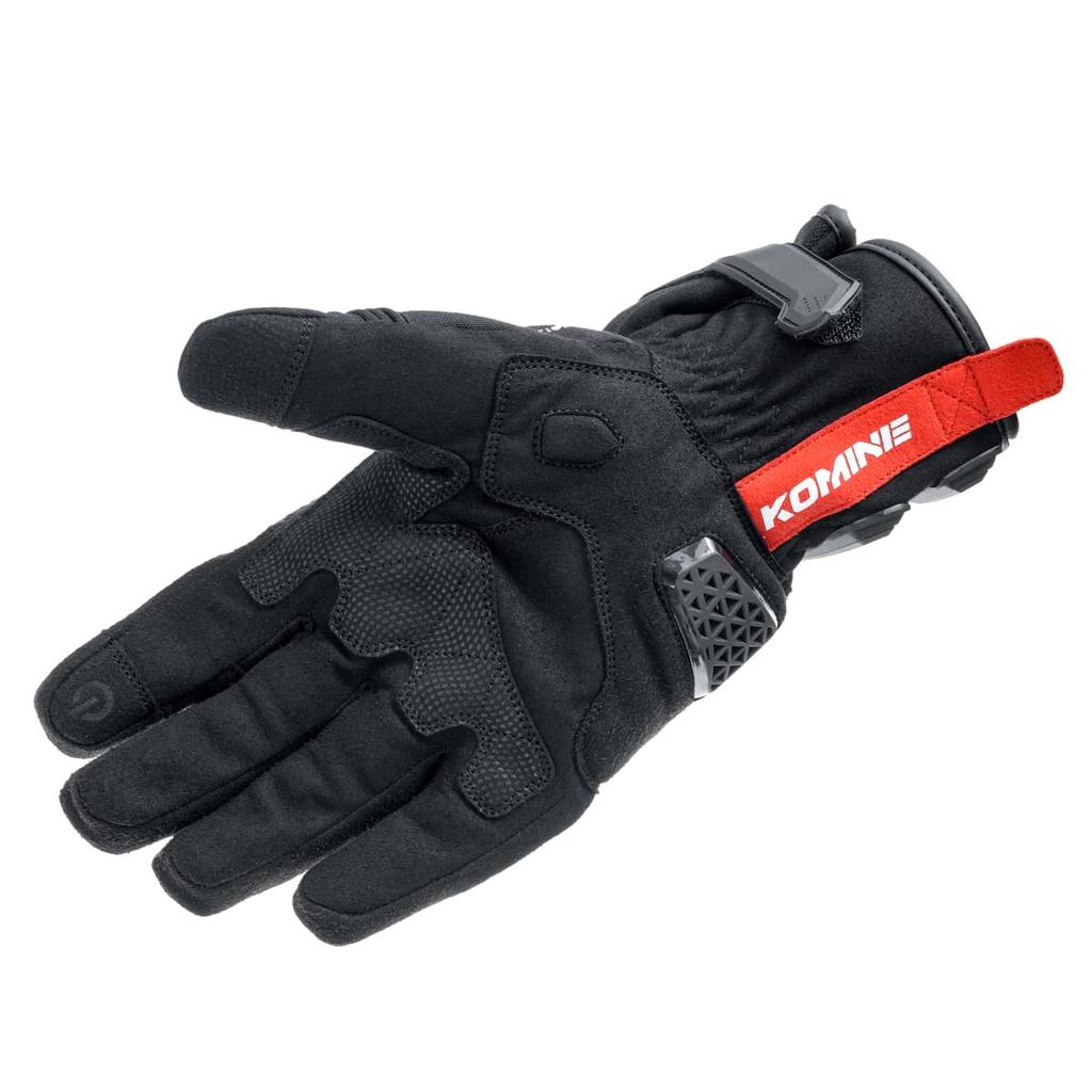 Komine Motorcycle Gloves Protect WP Winter Size S GK-857 Gloves, Black,