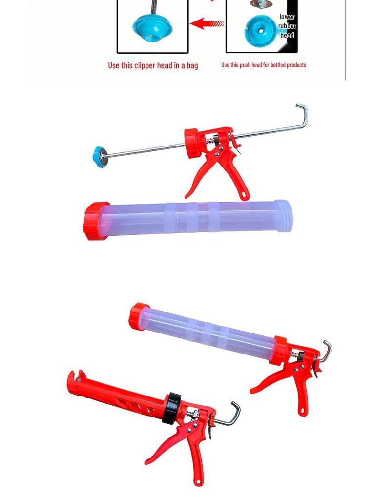 Automatic Structural Adhesive & Sealant Gun for Silicone and Glass - Home & Window Decoration Tool