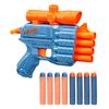Nerf Elite 2.0 Prospect QS-4 Manual Blaster, Includes 8 Official Darts, Fires 4 Darts, Includes Target Scope, and Pull-Back Priming, F4190, Authentic