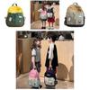 Kids School Backpack For Toddlers With Nylon Material And Curved Shoulder Straps For Preschool And Daycare