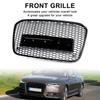 RS6 Style Honeycomb Front Bumper Grille Grill Fit A6 C7 S6 2012-2015
