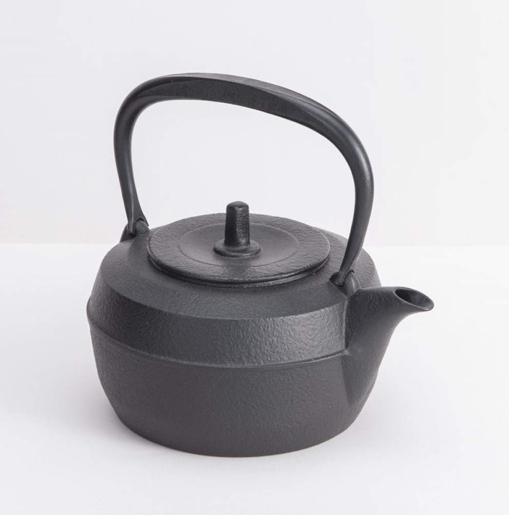 Iwachu Iron Kettle Induction Cooking Black Finish Nanbu 11722 Kettle, Baum, Compatible, (Kamayaki), 1.1L, Ironware,