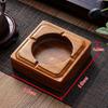 Solid Wood Ashtray, Home Living Room, Creative Personality, Wooden Hotel, New Chinese Style Wooden Ashtray