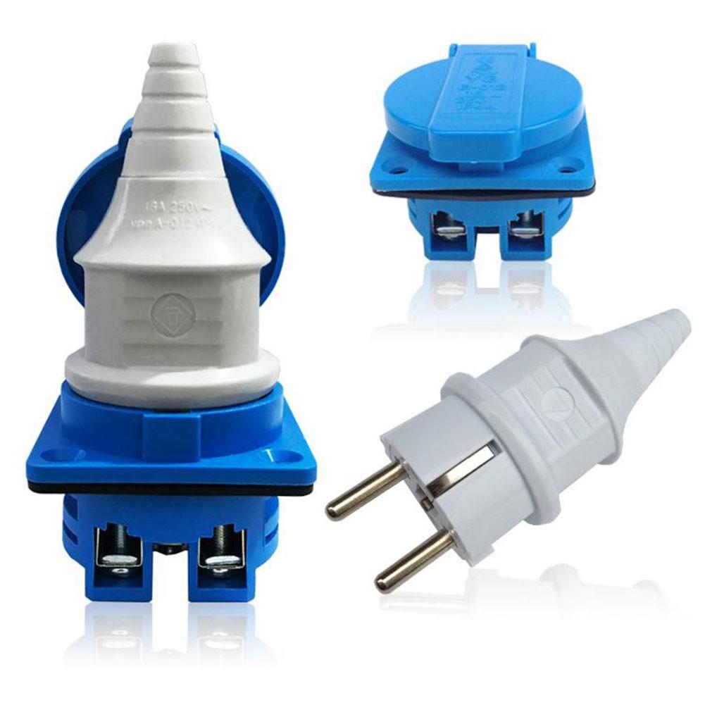 220V Socket Copper For 1-10kw Generator Industrial