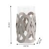 Glass Vases Decoration Aesthetic Flower Vase Living Room Elegant Vases Table Weaving Decor Flowers Bottle Interior Ornaments
