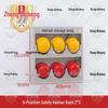 Industrial Safety Helmet Storage Rack