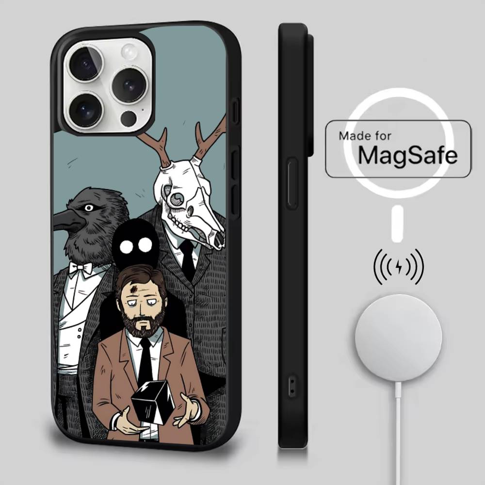 Game Rusty Lake Phone Case For iPhone 17,16,15,14,13,12,11,Pro,Max,Plus,Mini,SE4,E Magnetic Magsafe Wireless Charging