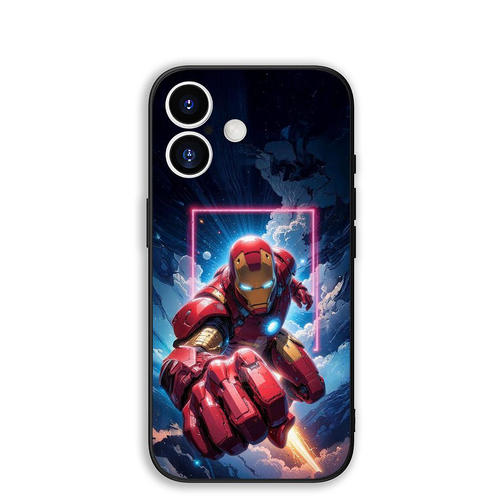 

Cover for Xiaomi Poco C85 C71 C65 C61 X7 X6 X5 M6 M8 F6 F7 F8 Ultra Pro C75 Protective Phone Case IronMan Marvel Iron Man Poco x7 pro