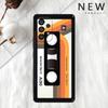 Mixtape Vintage Magnetic Tape Cassette Audio Case For Samsung Galaxy A54 A52 A14 5G A53 A12 A13 A71 A23 A34 A33 A21s Phone Cover