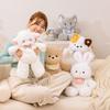 Creative Run Fast Series Cow Plush Toys Cartoon Stuffed Animal  Cute West Highland Calf Babys Appease Doll Pendat For Kid Gifts