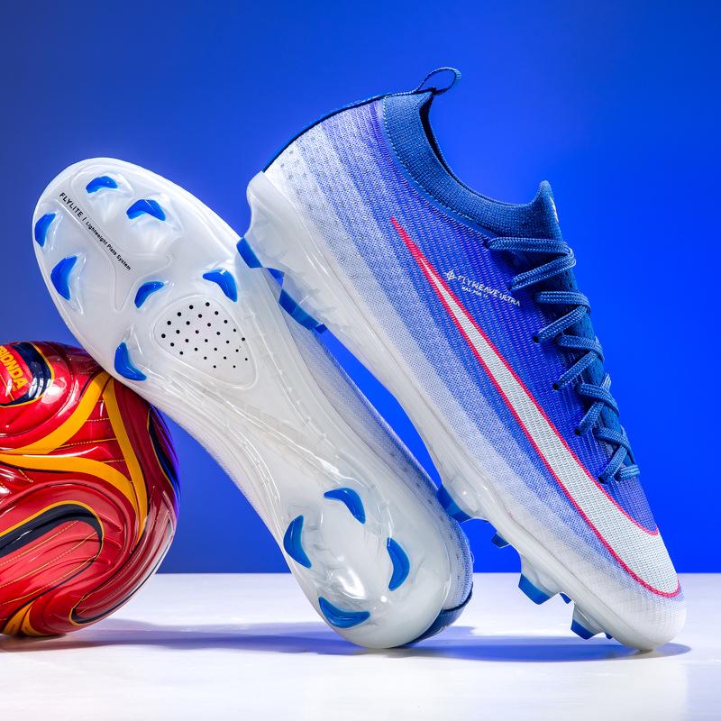 Scarpe da Calcio Unisex Flyknit Basse con Tacchetti TF & AG per Erba Sintetica