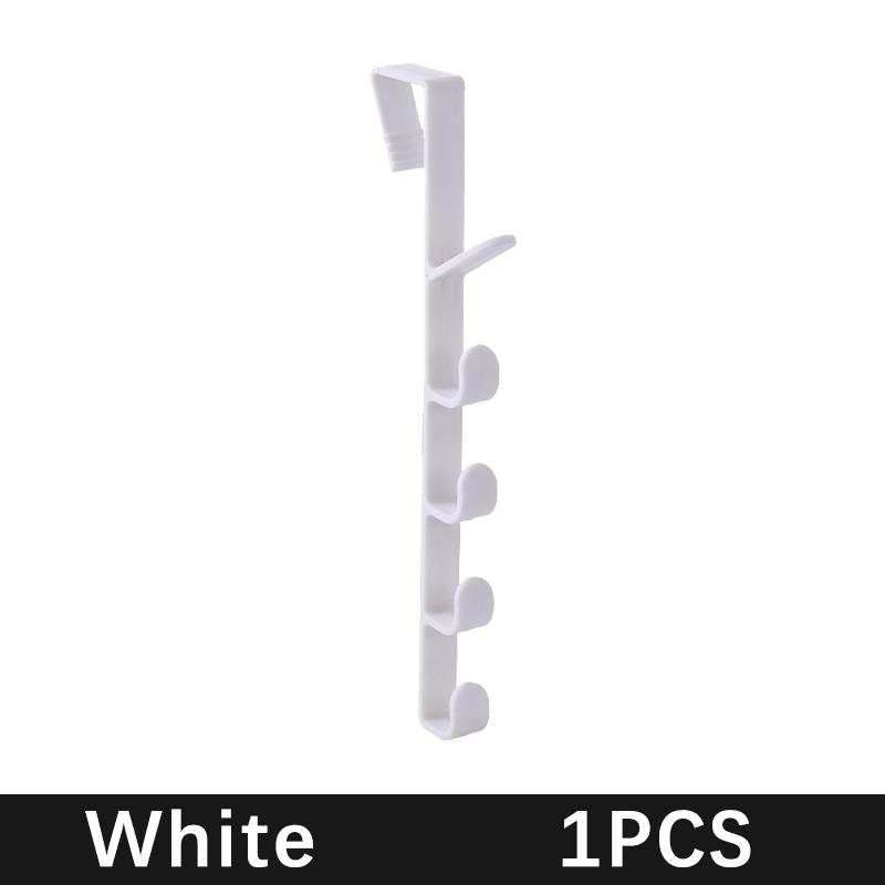 

Colgador De Puerta De Acero Неокисляемый ганчо де Almacenamiento Doble En Forma De S Para Baño Cocina Organizador De Puerta белый