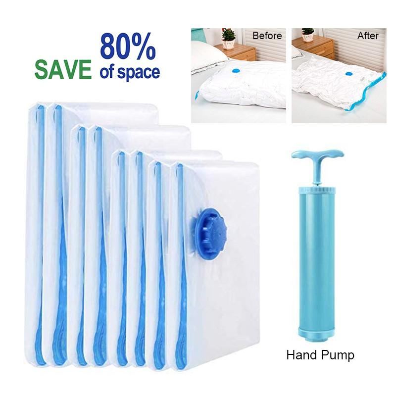 

Дорожное хранилище может быть запечатано, вакуумная сумка сэкономит 80% одежды, тайский латексный компактный конверт для хранения одежды