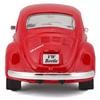 Volkswagen Beetle 1/24 Scale Diecast Model, Finished In Red (product Number 31926) [parallel Import]