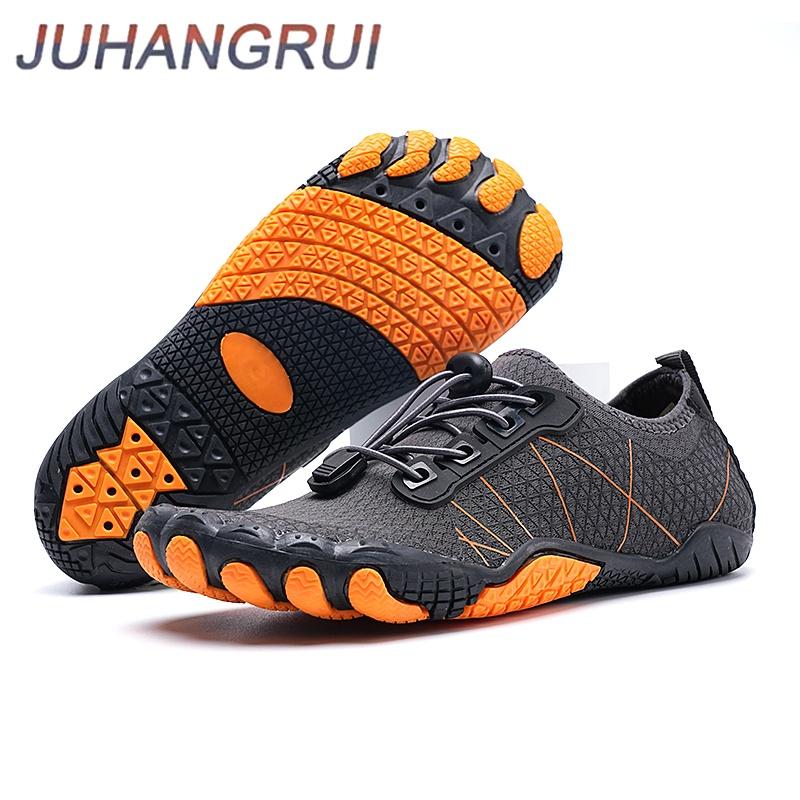 Schnelltrocknende Wasserschuhe Damen Herren Barfuß Wasserschuhe Rutschfest Outdoor Strandschuhe Oberwasser Wat Schuhe Schwimmschuhe Sneaker Unisex