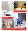 Clip-On LED Desk Reading Light with Eye Protection and Rechargeable Battery