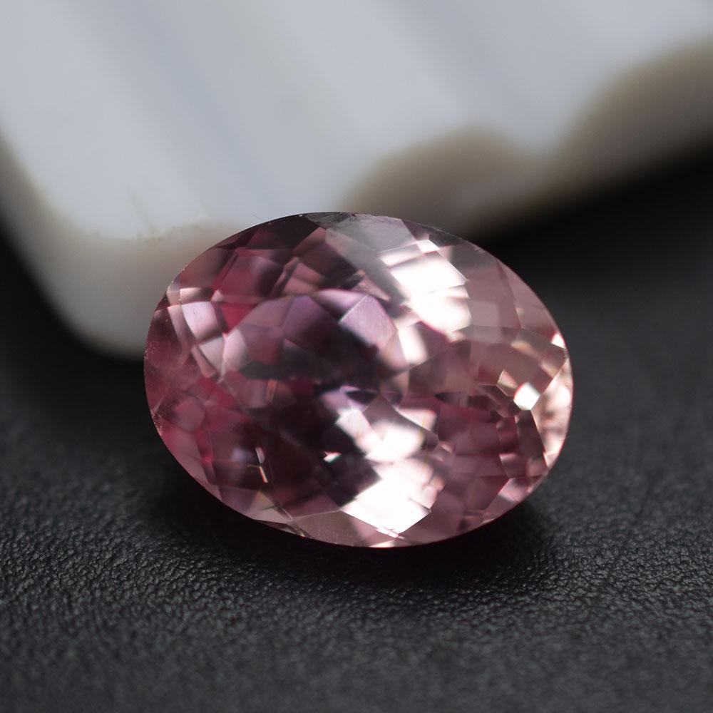 Certified Natural Padparadscha Sapphire 7.35 Ct Oval Fabulous Loose Gemstone