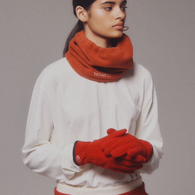 MENASOO Menasoo Logo Gloves_Red