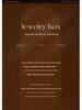 Exquisite Retro Jewelry Box - Luxurious Wedding & Birthday Gift for Accessory Storage