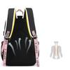 Universal Sport School Backpack with Keychain and USB Black School