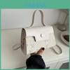 Summer Woven Small Crossbody Bag For Women With Magnetic Closure For Daily Use