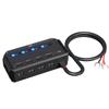 12V 4 Way e  Block with LED Indicator 4 Circuit 20A  Box Holder Block Panel for Auto Car Boat Truck