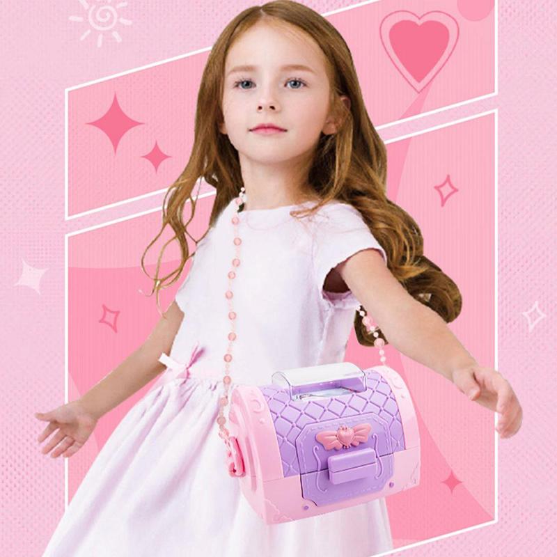 DIY Sticker Maker Toys Diy Creative Handbags Toy for Girls Children's 3D Stickers Machine Early Learning Educational Party Gift
