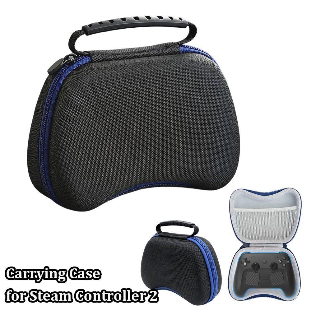 Portable Game Controller Carrying Case EVA Protective Cover Storage Bag for Steam Controller 2