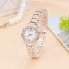 Diamond Fritillary Ladies Watch Fashion Exquisite Octagonal Waterproof Steel Belt Quartz Watch