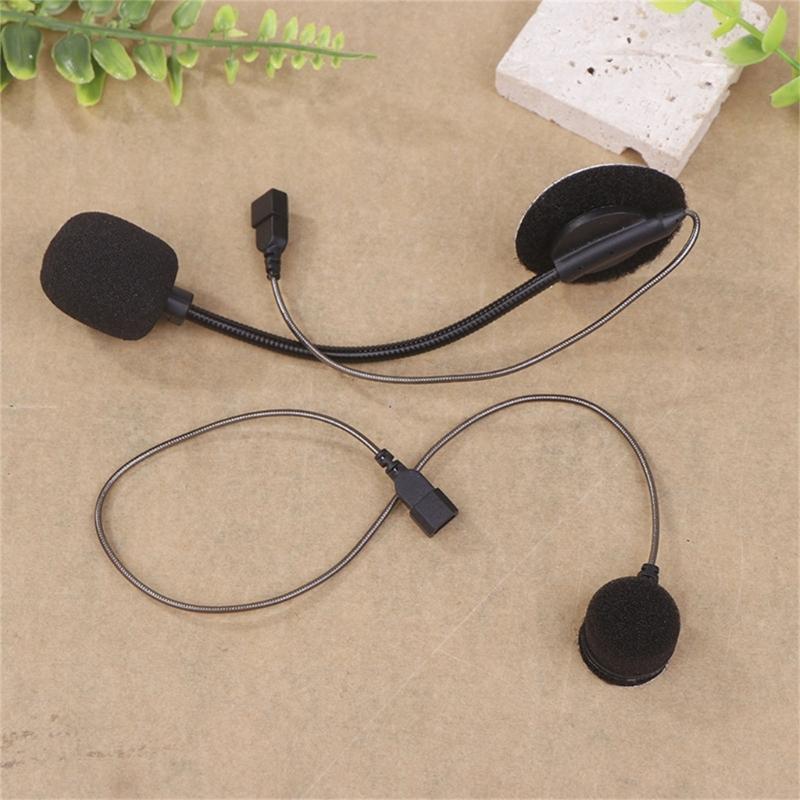 High Definition Noise Cancelling Wired Microphone Suitable For CARDO Asmax Reso Motorcycle Helmets Communication System