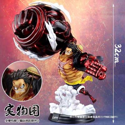 ONE PIECE Phantom Luffy Großer Affenkönig 4. Gang Navigator Luffy Figur Animationsmodell Ornament Puppe Statue