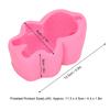 Silicone Material Sleeping Bear Silicone Mould 3D Cute Bear Cake Decor Mould Pink Fondant Clay Making Mould Ice Cream Moulding