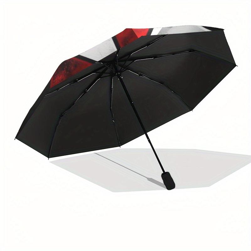 Umbrella Corporation Logo Aufkleber - Offizielles MerchandiseUmbrellaTragbarer 3-fach Kompakter Regenschirm für Damen & Herren Geschenk