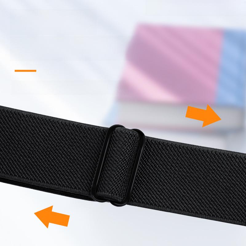 Curea elastică din nailon reglabilă, 20 mm/22 mm, pentru ceasurile Samsung Huawei GT3/Buds Woven